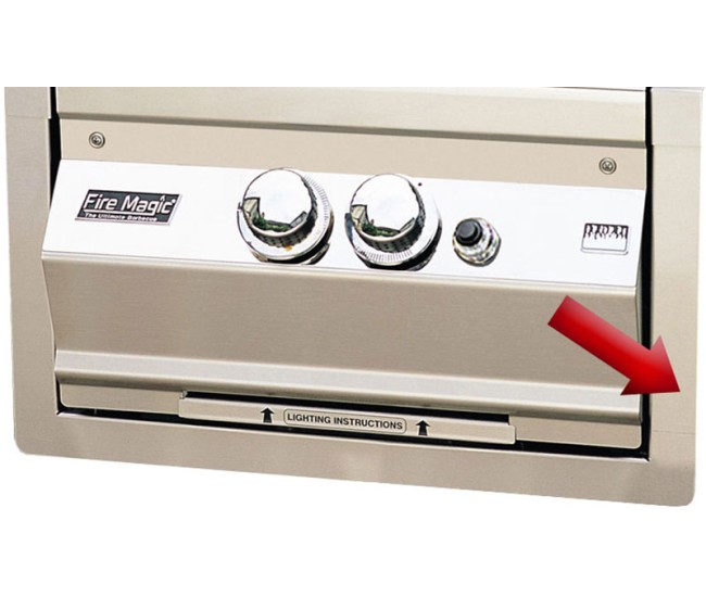 Fire Magic Double Side Burner and Single Side Burner Trim Kit