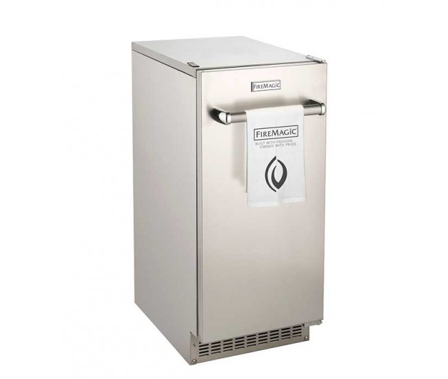 Fire Magic Outdoor Ice Maker, Large Capacity with Reversible Door Hinge