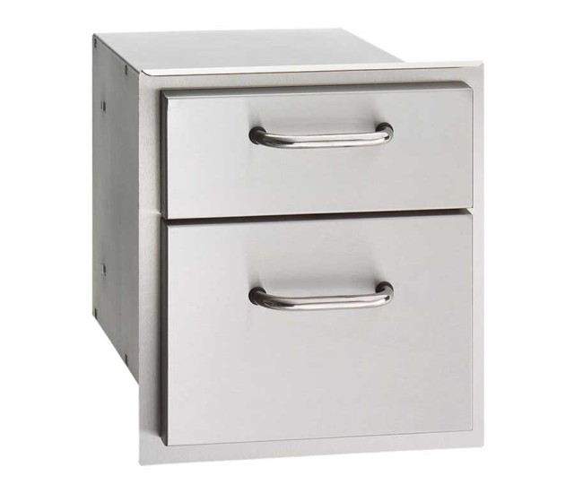 Fire Magic Double Storage Drawers