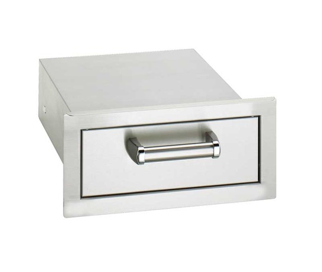 Fire Magic Flush Mounted Single Storage Drawer with Soft Close System