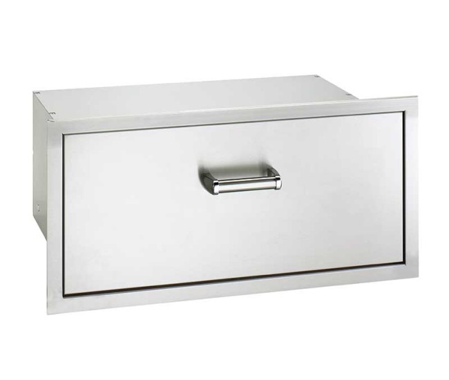 Fire Magic Flush Mounted Masonry Drawer with Soft Close System