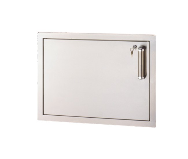 Fire Magic Locking Flush Mount 14 x 20 Single Access Door, Left Hinge