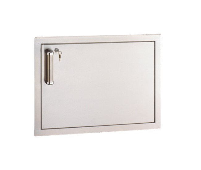 Fire Magic Locking Flush Mount 14 x 20 Single Access Door, Right Hinge