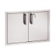 Fire Magic Flush Mount 15 x 30 Double Access Doors (Reduced Height) with Soft Close System
