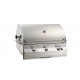 Fire Magic 36-inch Aurora A790i Analog Built-In Grill with Rotisserie, Natural