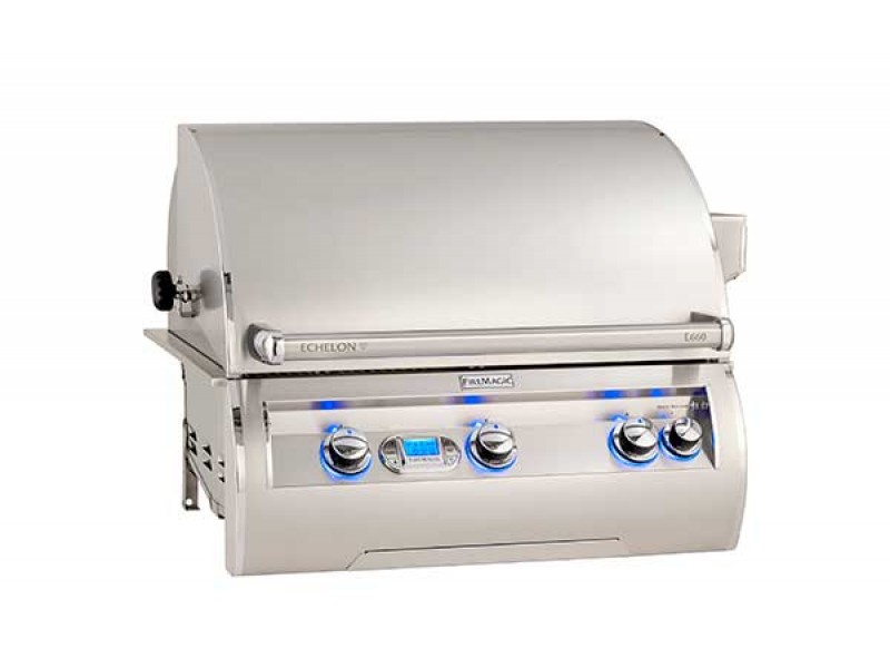 Fire Magic E660i-0T4N Echelon Diamond 30 Built-in Natural GAS Griddle with Stainless Steel Cover