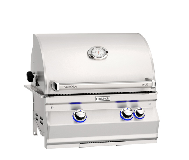 Fire Magic 24-inch Aurora A430i Built-In Grill With Rotisserie