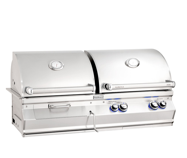 Fire Magic 46-inch Aurora A830i, Gas and Charcoal Combo Grill