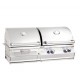 Fire Magic 46-inch Aurora A830i, Gas and Charcoal Combo Grill