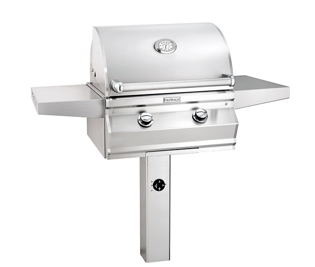 Fire Magic 24-inch Choice C430s In-Ground Post-Mount Grill