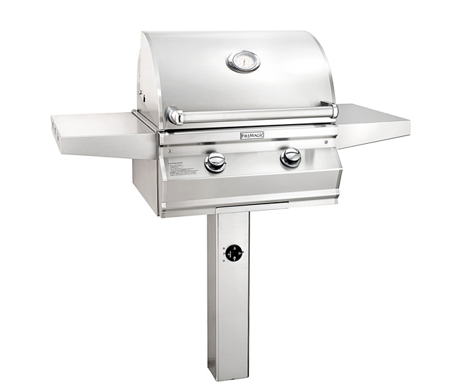 Fire Magic 24-inch Choice CM430s Multi-User In-Ground Post-Mount Grill