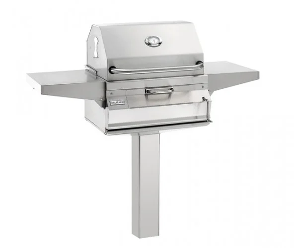 Post mounted natural gas grills best sale