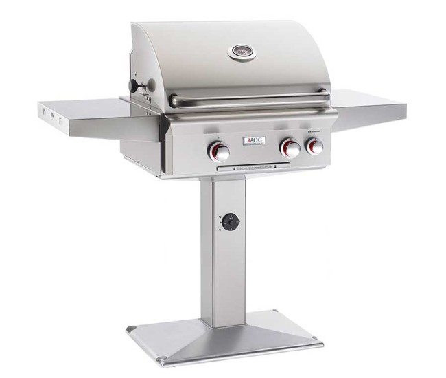 American Outdoor Grill by Fire Magic 24-Inch T Series Patio-Post Grill With Rotisserie Backburner