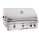 American Outdoor Grills by Fire Magic 30-Inch T Series Built-In Grill With Rotisserie Backburner