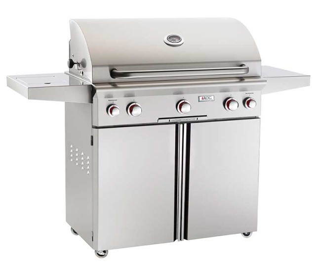 American Outdoor Grills by Fire Magic 36-Inch T Series Portable Grill With Rotisserie Backburner and Side Burner