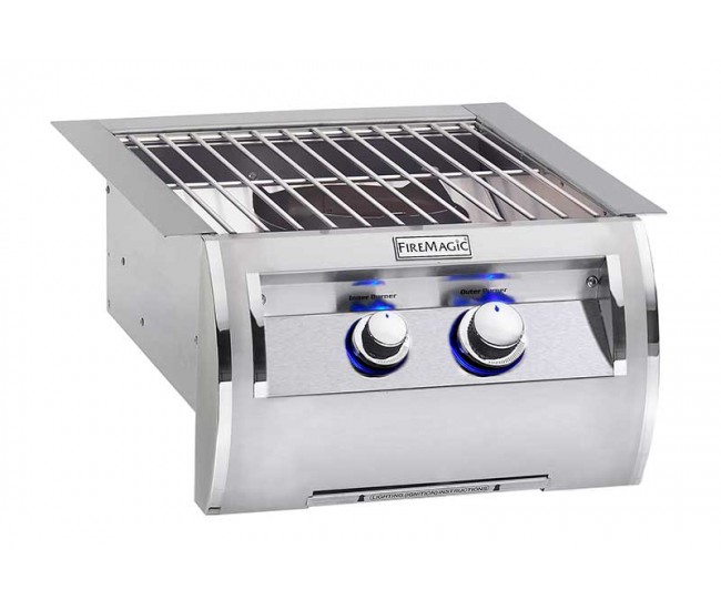 Fire Magic Echelon Diamond Series Power Burner With Stainless Steel Cooking Grid