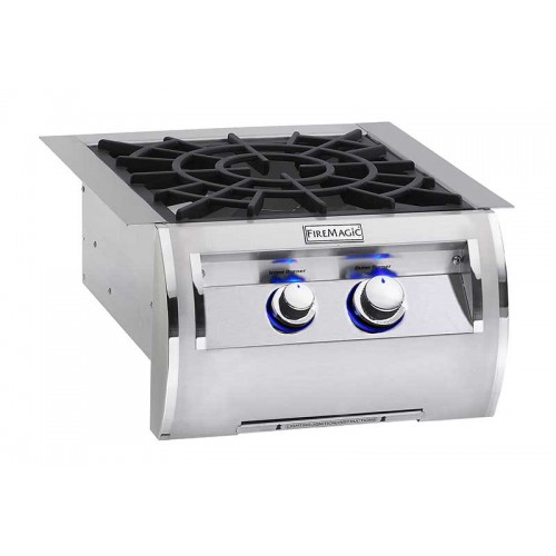 Fire Magic Echelon Diamond Series Power Burner With Porcelain Cast Iron Cooking Grid Fire Magic Store