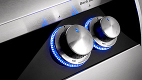 Backlit Comfort-Grip Knobs