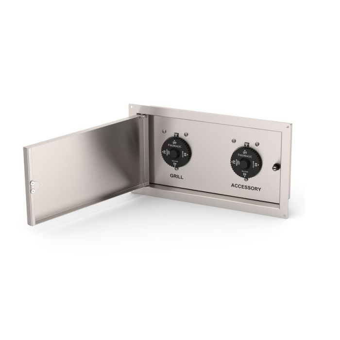 Fire Magic 5520-12T 1-Hour Stainless Steel Double GAS Connection Box